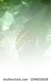 Abstract mosaic decorative vertical background with a blank space for text or photo. Copy space. Vector clip art.