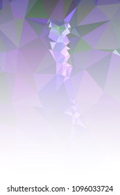 Abstract mosaic decorative vertical background with a blank space for text or photo. Copy space. Vector clip art.