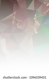 Abstract mosaic decorative vertical background with a blank space for text or photo. Copy space. Vector clip art.