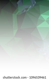 Abstract mosaic decorative vertical background with a blank space for text or photo. Copy space. Vector clip art.