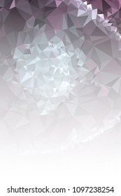 Abstract mosaic decorative vertical background with a blank space for text or photo. Copy space. Vector clip art.