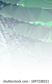 Abstract mosaic decorative vertical background with a blank space for text or photo. Copy space. Vector clip art.