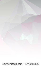 Abstract mosaic decorative vertical background with a blank space for text or photo. Copy space. Vector clip art.