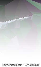 Abstract mosaic decorative vertical background with a blank space for text or photo. Copy space. Vector clip art.