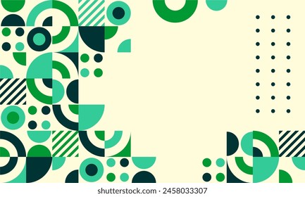 abstract mosaic flat design background

