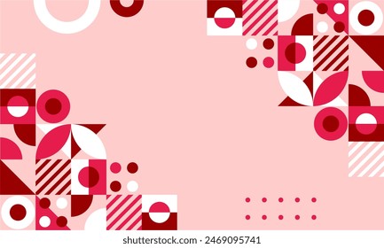 abstract mosaic flat design background