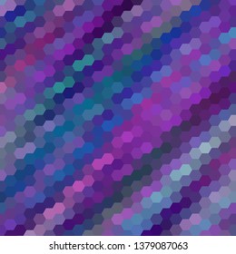 Abstract mosaic geometric purple background