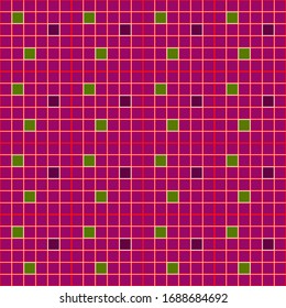 Patrón cuadrado geométrico sin fisuras del mosaico abstracto