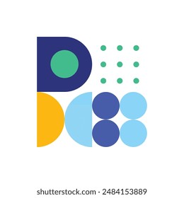 Abstract Mosaic Geometric Shape Vector Illustration