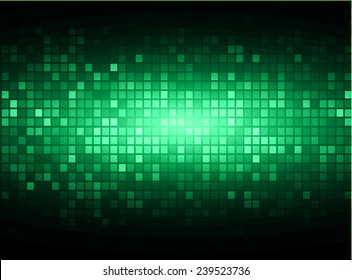 abstract mosaic green background with gloss