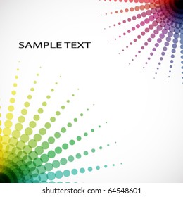 abstract mosaic halftone background