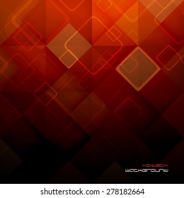 Abstract mosaic hi-tech background. Vector. Clip-art