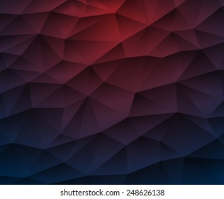 abstract mosaic low-polygonal triangle background