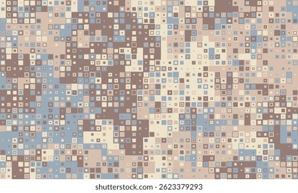 Abstractas mosaico de tonos tierra apagados.  Perfecto para fondos de Sitio web, diseño textil o proyectos de arte moderno.