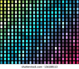 Abstract mosaic neon background_2