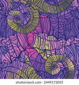 Abstract mosaic pattern, vector illustration. Design for wrapping paper, wallpaper, fabrics and fashion clothes.