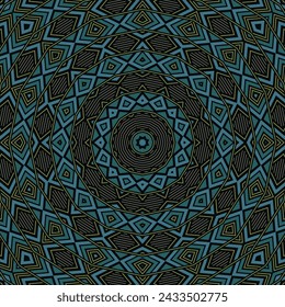 Abstract mosaic periodic ornament vector composition. Modern fabric print. Mix mosaic ornament. Eastern traditional print. Tiled shapes geometry.