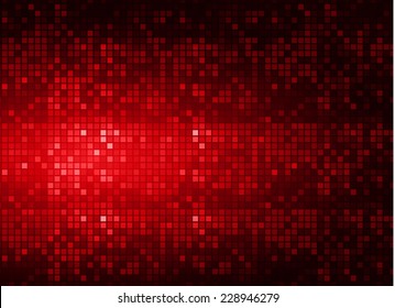 abstract mosaic red background with gloss