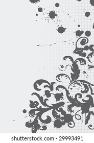 abstract mosaic with space for a text