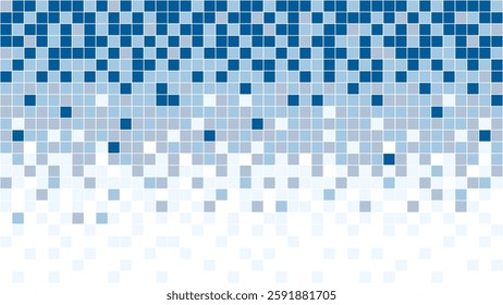 Abstract mosaic square pixels background of geometric shapes simple flat style. Vector pattern. ready to use for cloth, textile, wrap and other.