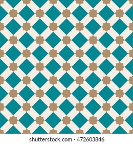 abstract mosaic tile background. seamless vector pattern.