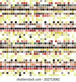 Abstract mosaic tiles background. Seamless pattern. Vector.