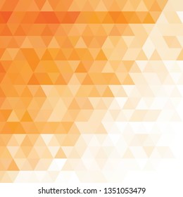 Abstract mosaic, triangular pattern background.