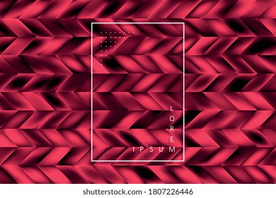 Abstract mosaic with unique blurred gradient. Modern colorful background with geometric repeated shapes. Vector illustration easy to edit and customize. EPS10