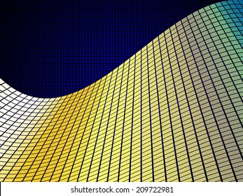 Abstract mosaic vector background for your design 