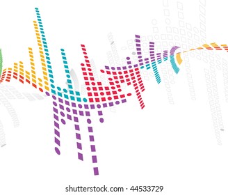 abstract mosaic vector composition for more background of this type please visit my gallery