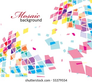 abstract mosaic vector composition for more background of this type please visit my gallery