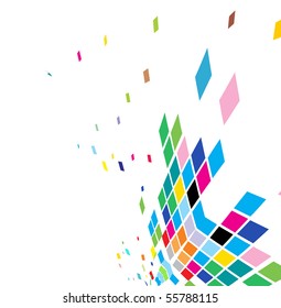 abstract mosaic vector composition for more background of this type please visit my gallery