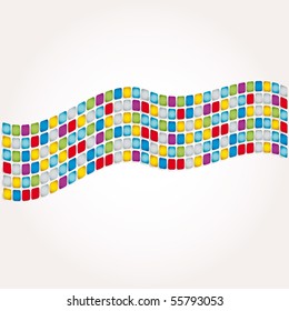 abstract mosaic vector composition for more background of this type please visit my gallery