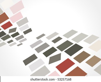 abstract mosaic vector composition with space of your text, vecto illustration