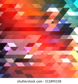 Abstract mosaic vector pattern