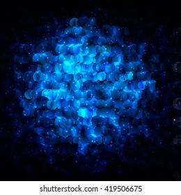 Abstract mosaic. Vector texture design.