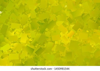 Abstract mosaic yellow background template