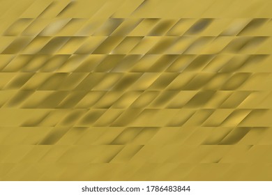 Abstract mosaic of yellow mesh rectangle elements. Natural gradient background template. Modern blurred multicolor wallpaper. Vector illustration eps10