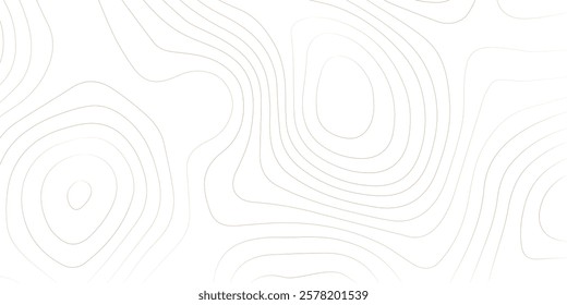 Abstract moss green topographic contours lines of mountains. Topography map art curve drawing. vector illustration.