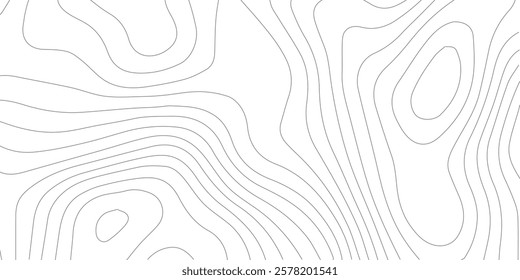 Abstract moss green topographic contours lines of mountains. Topography map art curve drawing. vector illustration.