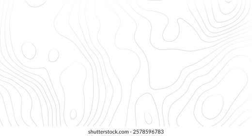 Abstract moss green topographic contours lines of mountains. Topography map art curve drawing. vector illustration.