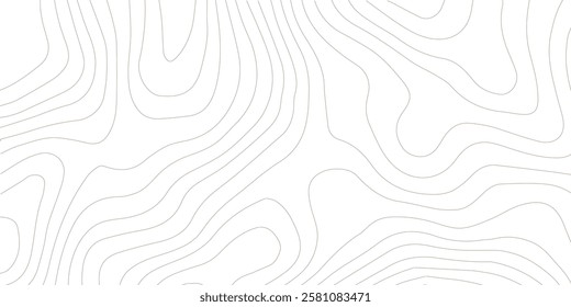 Abstract moss green topographic contours lines of mountains. Topography map art curve drawing. vector illustration.