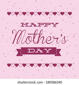 abstract mother's day text on a special background