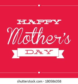 abstract mother's day text on a special background