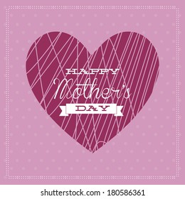 abstract mother's day text on a special background