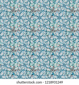 Abstract motif background. Seamless pattern. Ultrafashionable fabric pattern. Vector illustration.