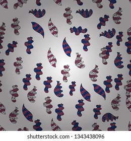Abstract motif background. Vector illustration. Ultrafashionable fabric pattern.