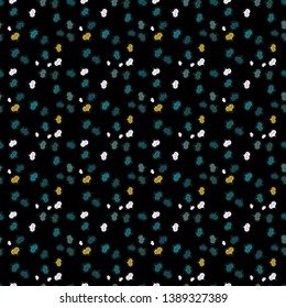 Abstract motif background. Vector illustration. Ultrafashionable fabric pattern. Seamless pattern.