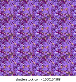 Abstract motif background. Vector illustration. Ultrafashionable fabric pattern.