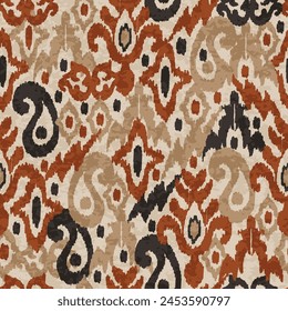 abstract motif pattern in vector suitable for fabric, background, motif, clothing, textile,etc